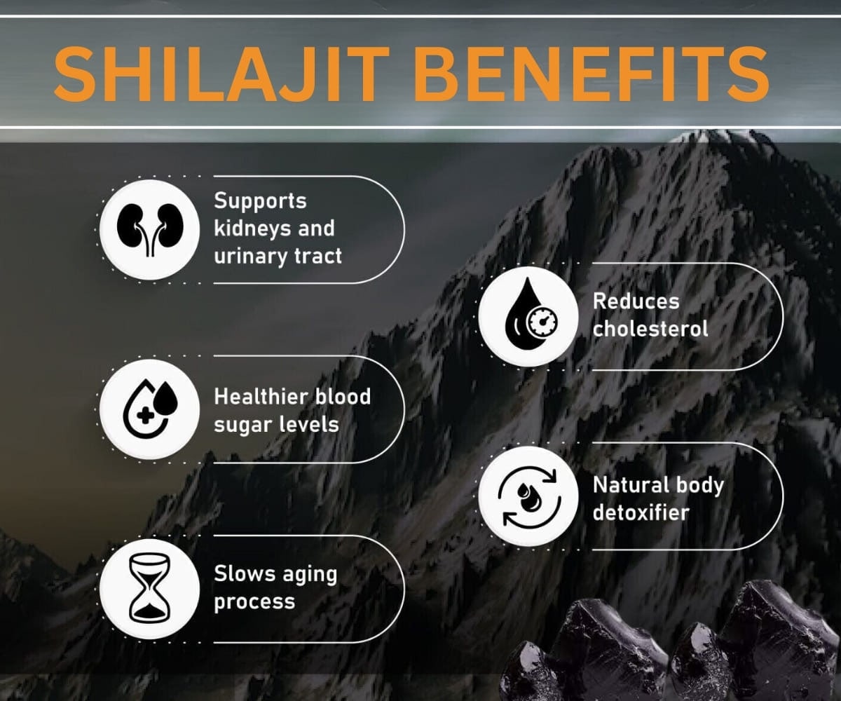 Benefits of Shilajit